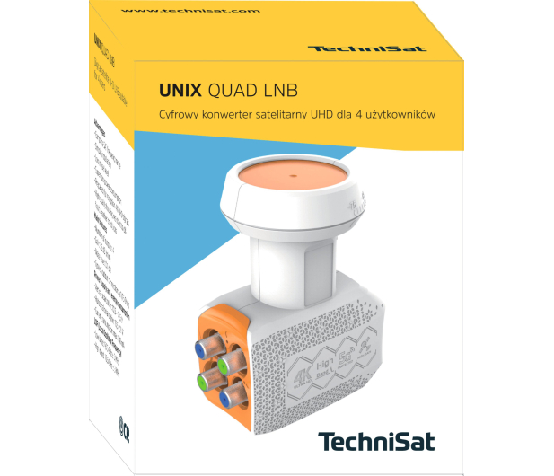 TechniSat Konwerter UNIX Quad LNB - 1286690 - zdjęcie 3